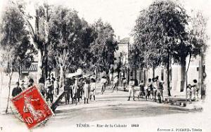 2088- Tenes - Rue de la Colonie - 1913